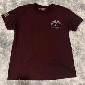 SALVAGE Supply Company Shirt Mens XL Red Short Sleeve T-shirt